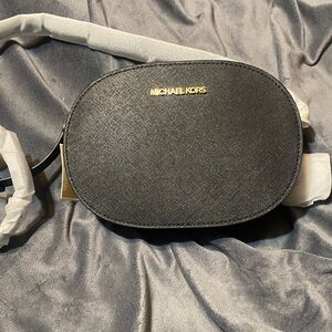 Michael Kors Sleek Black Crossbody Bag